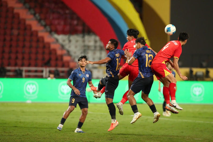 Ngược dòng ngoạn mục trước Thái Lan, U22 Việt Nam vô địch SEA Games 33 - ảnh 6