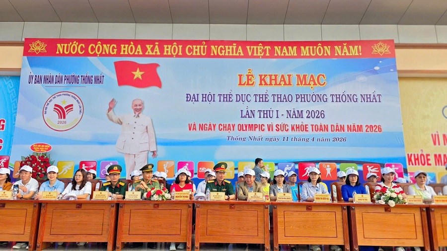 Các đại biểu tham dự tại Lễ khai mạc