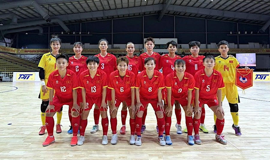 Thắng Indonesia, tuyển Futsal nữ Việt Nam lần đầu tiên vô địch SEA Games - ảnh 1