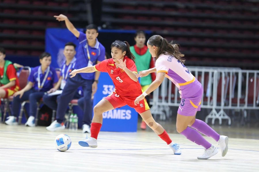 Thắng Indonesia, tuyển Futsal nữ Việt Nam lần đầu tiên vô địch SEA Games - ảnh 2