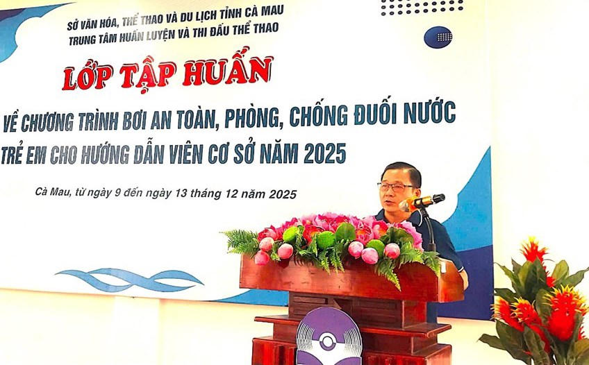 Nâng cao kỹ năng phòng, chống đuối nước trẻ em cho các hướng dẫn viên cơ sở