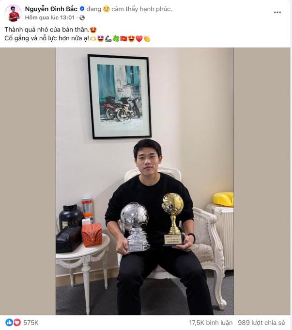 Bài đăng gần nhất của anh chàng thu hút lượt tương tác "khủng" hơn cả lượng người theo dõi