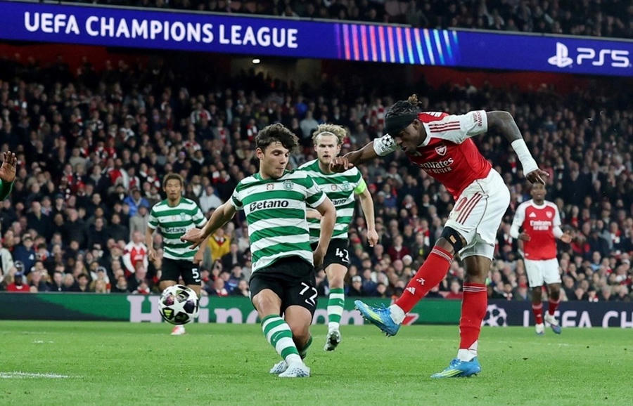 Arsenal vượt qua đối thủ bằng lối chơi chắc chắn và kỷ luật. Ảnh: Reuters