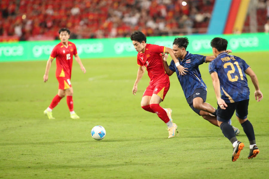U22 Việt Nam và những khoảnh khắc huyền diệu tại Rajamangala - ảnh 7