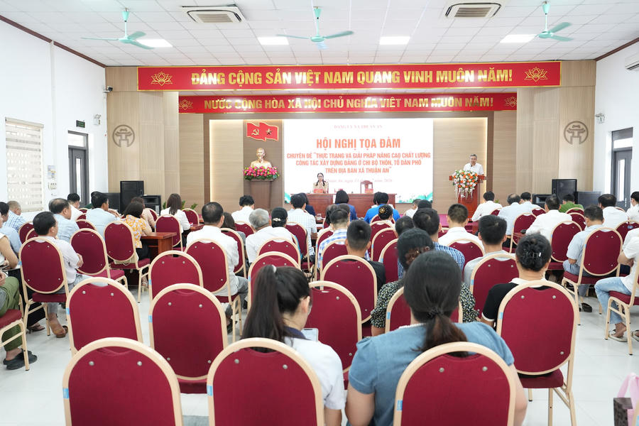 Quang cảnh hội nghị. Ảnh: Vân Thư