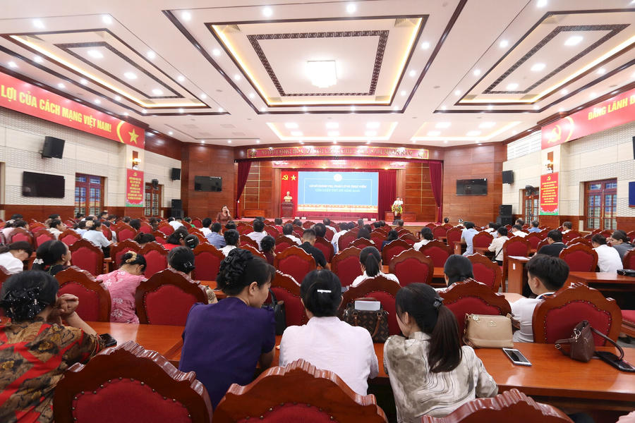 Quang cảnh hội nghị. Ảnh: Công Phương